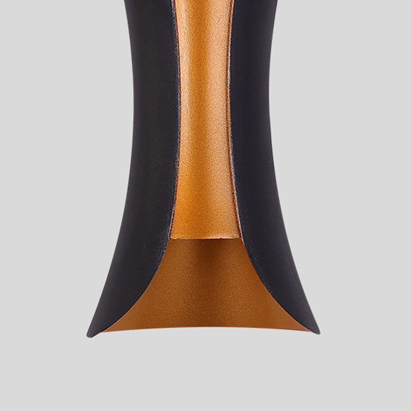 Moderner Stil Geometrischer Schatten Wandleuchten Metall 2 Leuchten Wandmontierte Beleuchtung