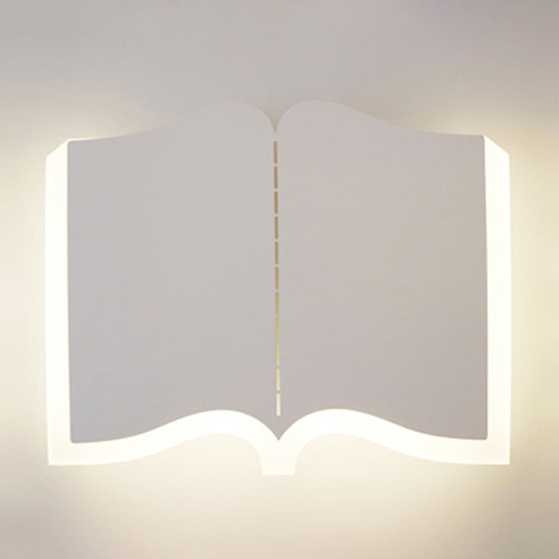 Buch Schatten Metall Wandleuchten moderner Stil 1 Leichtem Wandmontage Beleuchtung