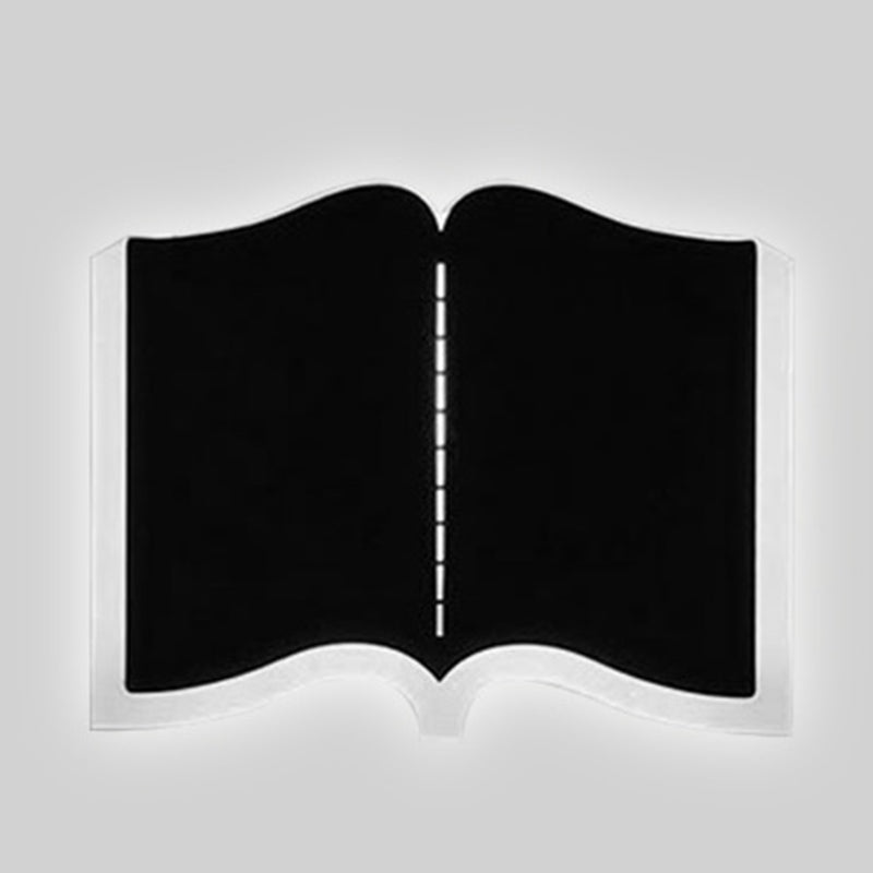 Buch Schatten Metall Wandleuchten moderner Stil 1 Leichtem Wandmontage Beleuchtung
