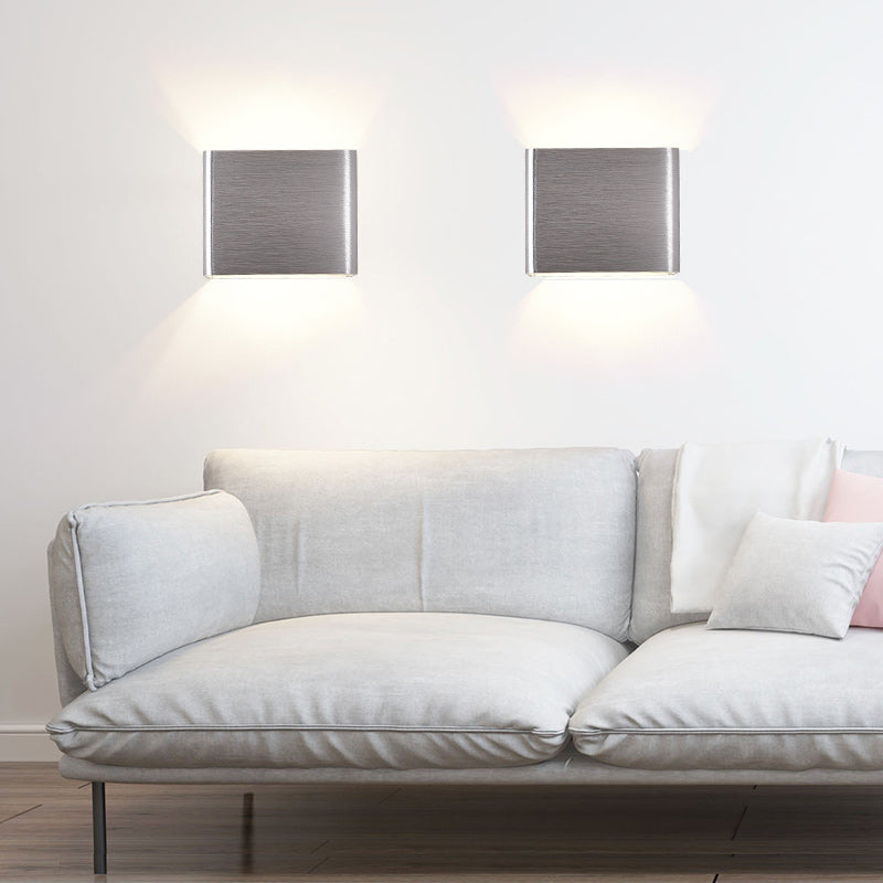 Geometrieform Wandleuchten moderne Metallwandmontageleuchten für Metallmontage