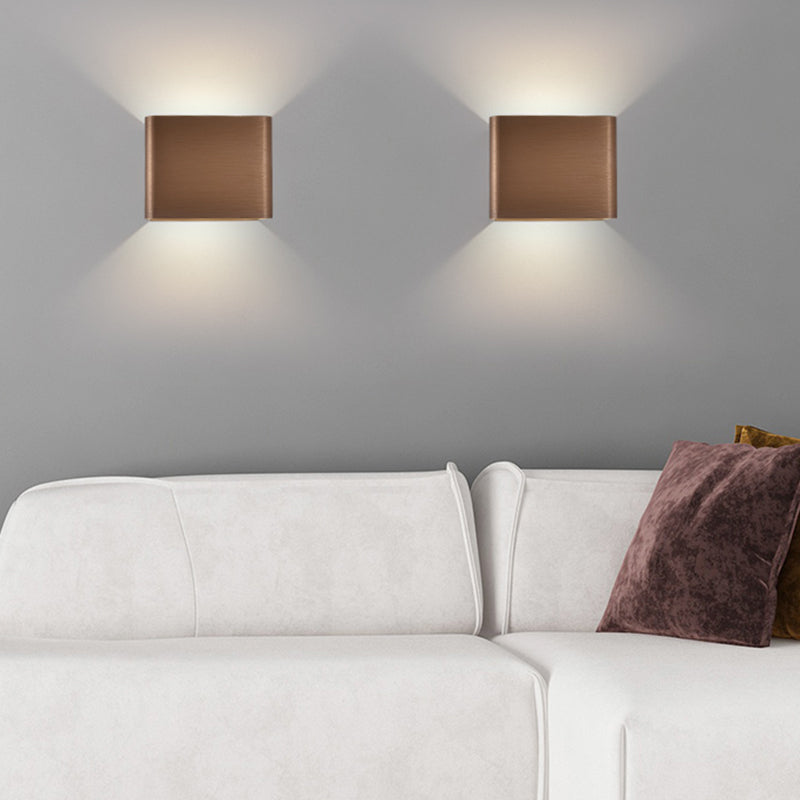 Geometrieform Wandleuchten moderne Metallwandmontageleuchten für Metallmontage