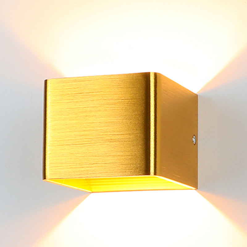 Geometrieform Wandleuchten moderne Metallwandmontageleuchten für Metallmontage