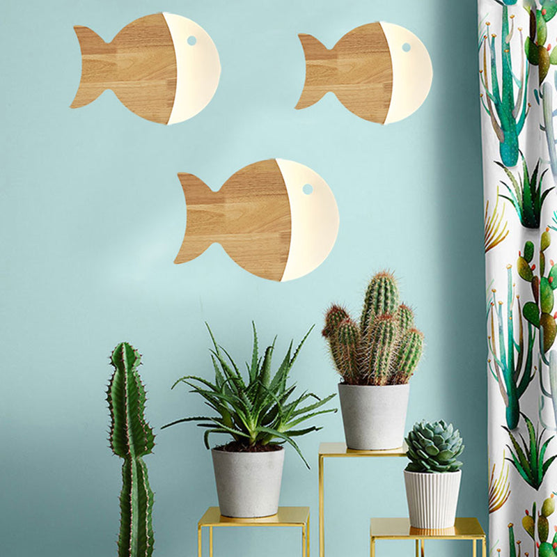 1 lumière géométrique murale desmpes murales de style moderne lumières murales en bois