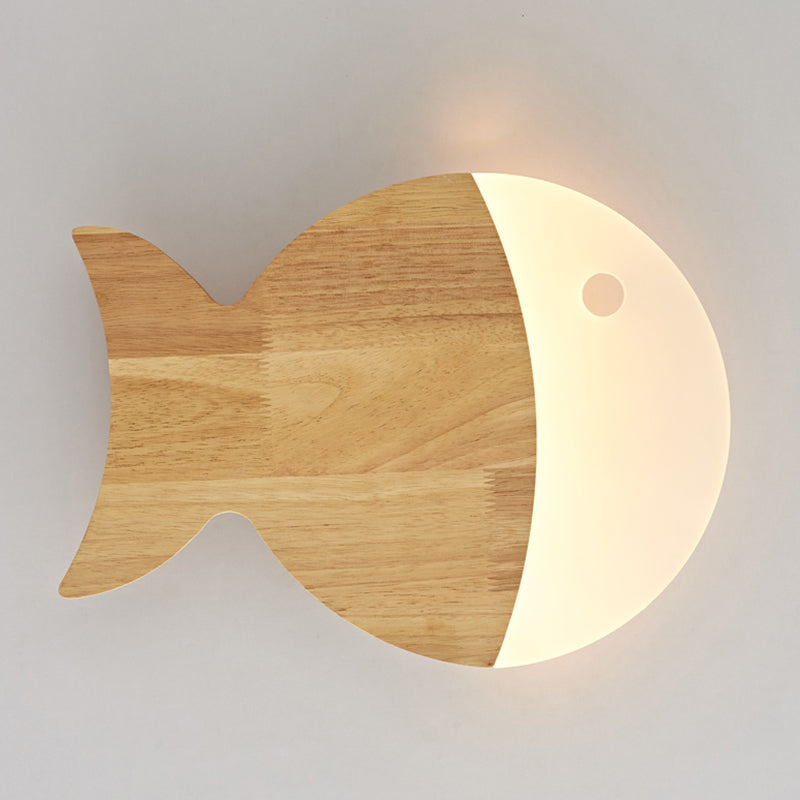 1 lumière géométrique murale desmpes murales de style moderne lumières murales en bois