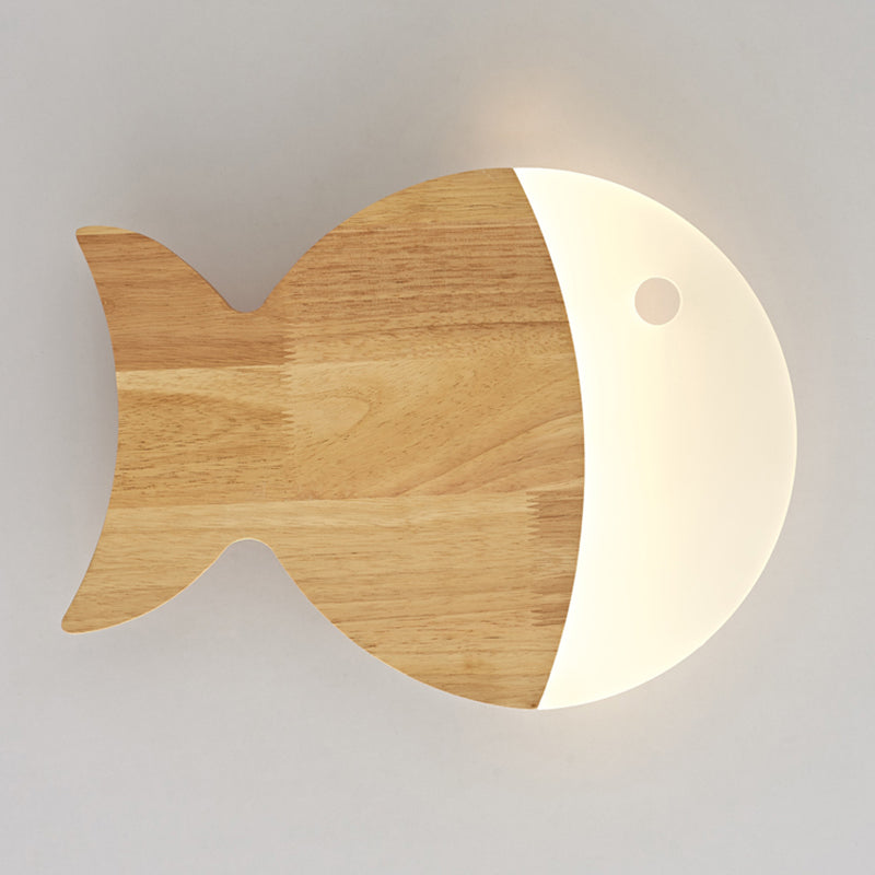 1 lumière géométrique murale desmpes murales de style moderne lumières murales en bois