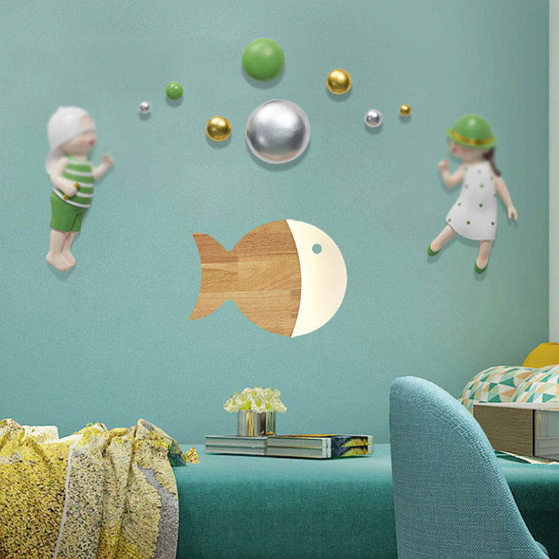 1 lumière géométrique murale desmpes murales de style moderne lumières murales en bois