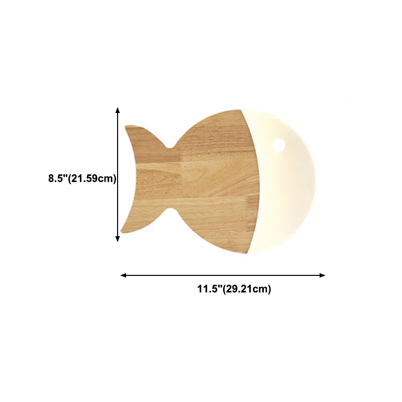 1 lumière géométrique murale desmpes murales de style moderne lumières murales en bois