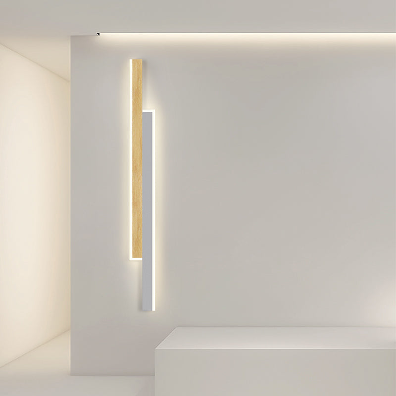 2 lumières Lautres murales linéaires LUMIRES METAL METAL METAL METAL