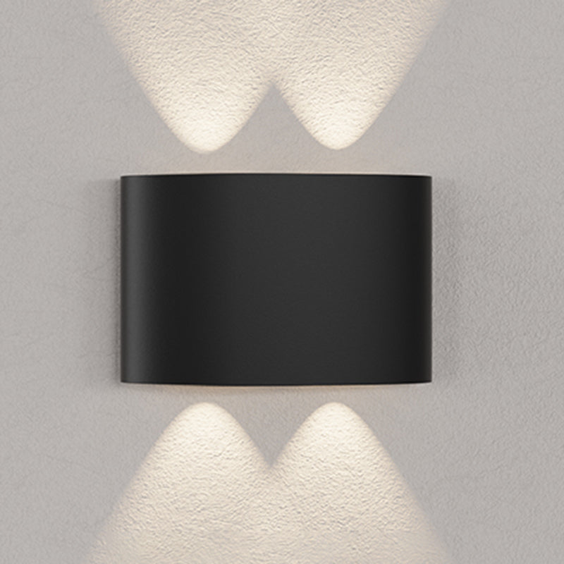 Géométrie des lumières murales de style moderne.