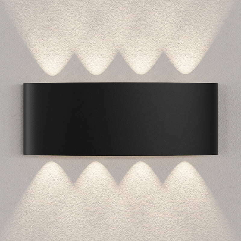 Géométrie des lumières murales de style moderne.