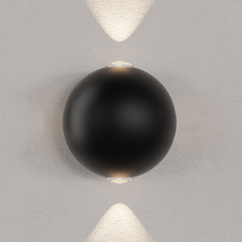 Géométrie des lumières murales de style moderne.