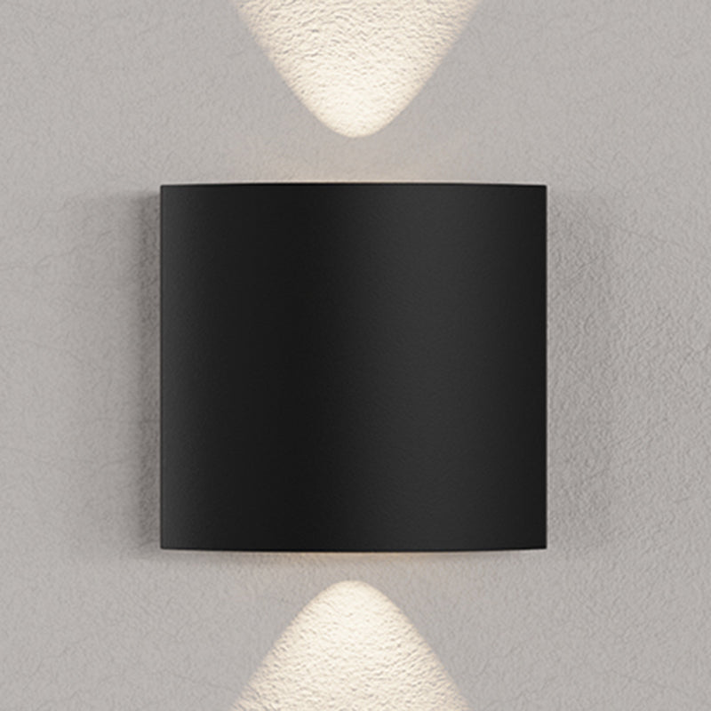 Géométrie des lumières murales de style moderne.