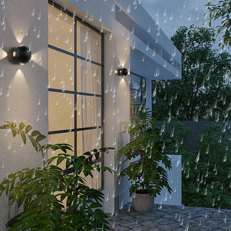 Géométrie des lumières murales de style moderne.