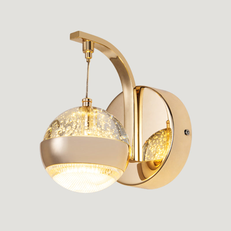 Éclairage de mur de style postmoderne à 1 lumière à 1 lumière pour chambre à coucher