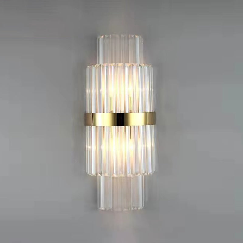 Forme géométrique Crystal Light Style moderne 2 lumières