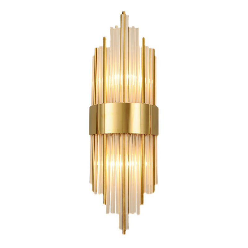 Forme géométrique Crystal Light Style moderne 2 lumières