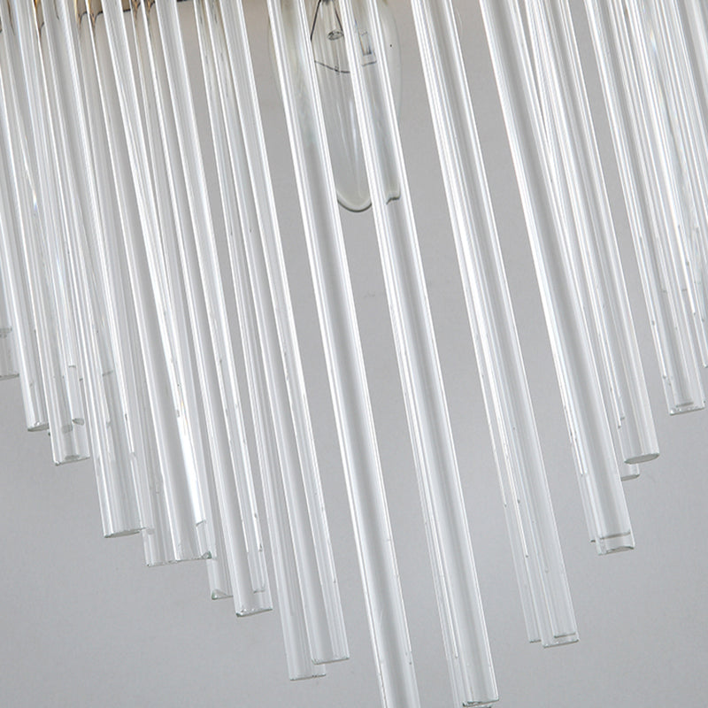 Forme géométrique Crystal Light Style moderne 2 lumières