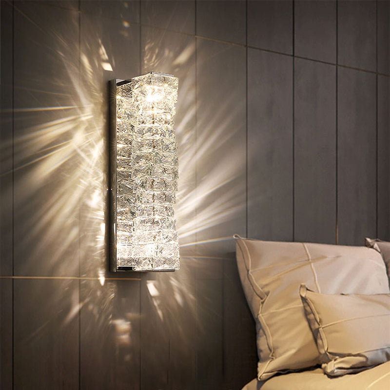 Ligera de pared de cristal de estilo de pared de tira múltiple de luz para el comedor para comedor