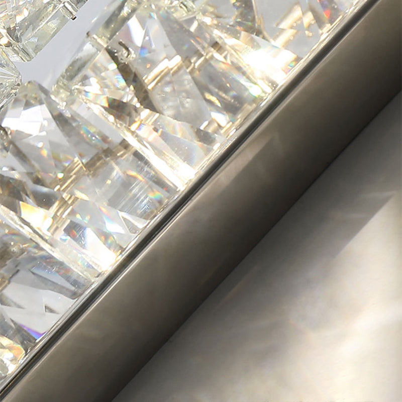 Ligera de pared de cristal de estilo de pared de tira múltiple de luz para el comedor para comedor