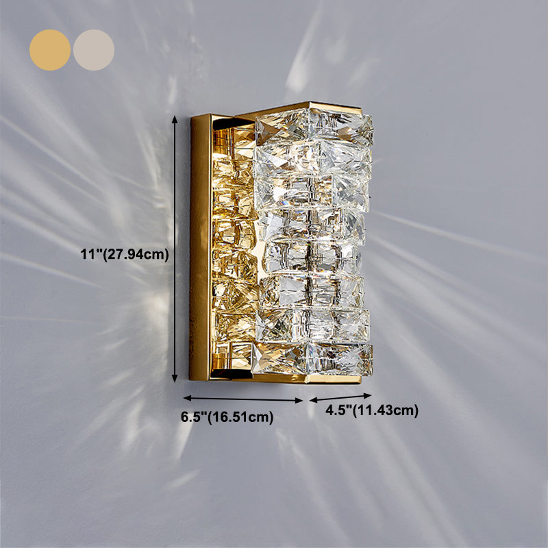 Ligera de pared de cristal de estilo de pared de tira múltiple de luz para el comedor para comedor