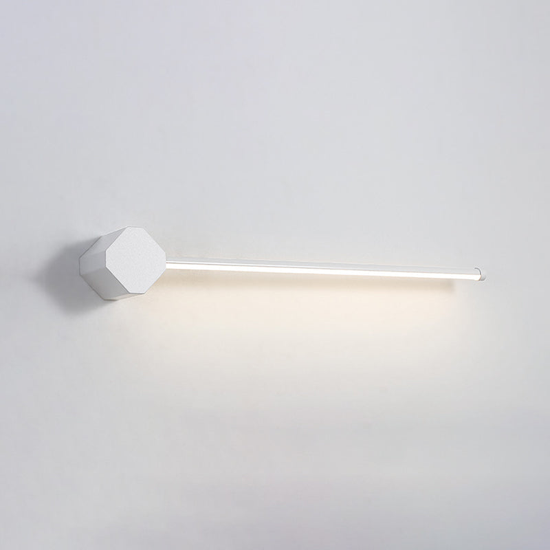 Metal Slim Wall Vanity Light Modern Style Modern 1 Fishting Light Vanity Light