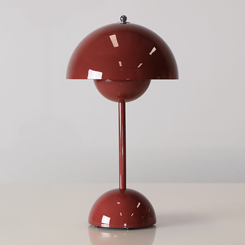 Halbkreis-Schlafzimmertischlampe Harz Minimalistische Nachttischlampe