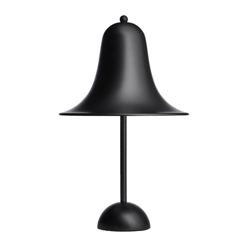 Minimalist Style Night Table Lamp Metal Hat Shape Bedroom Table Light
