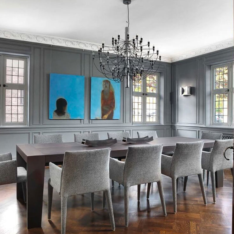 Sputnik Chandelier Industrial Style Multi Light Pendant for Living Room