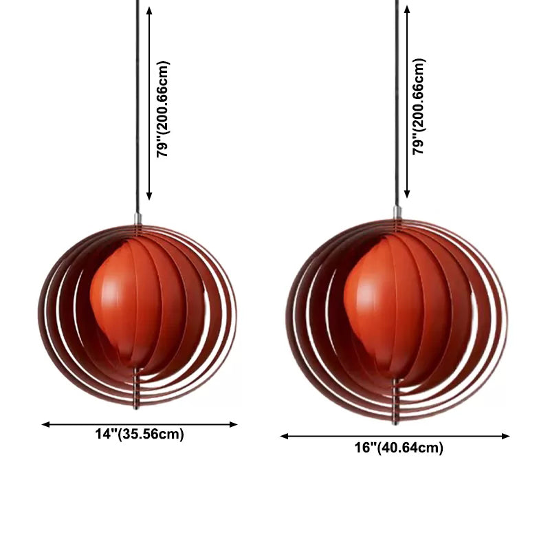 Modern Moon-shaped Shade Hanging Light Household Metallic Art Pendent Light