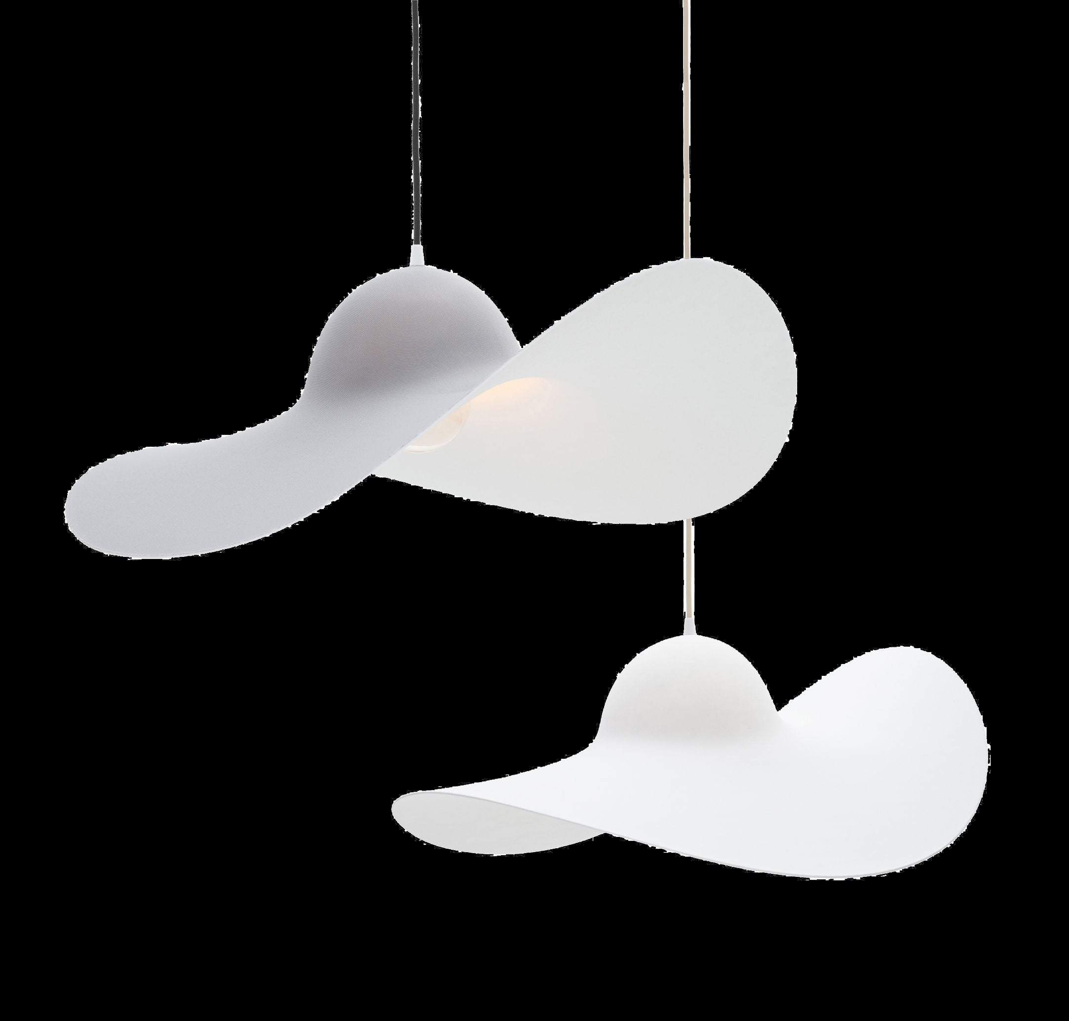 Hat-shaped Hanging Light Modern Pendent Lighting Fixture for Sitting Room