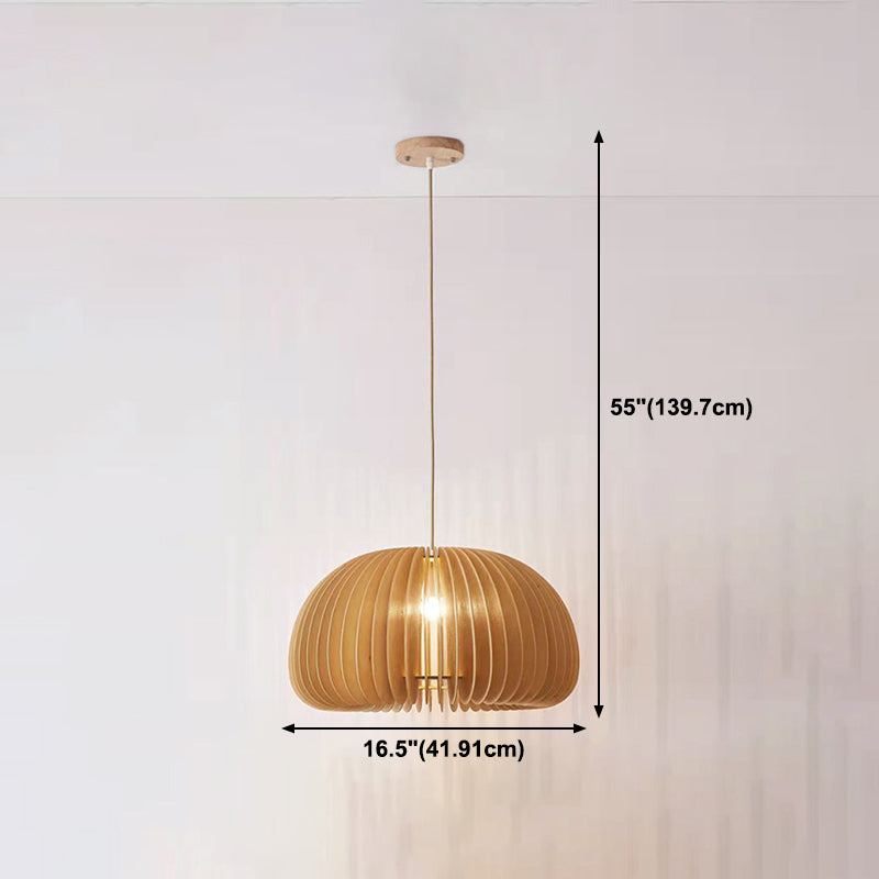Nordic Style Pendant Ceiling Light Wood Living Room Hanging Light Fixture