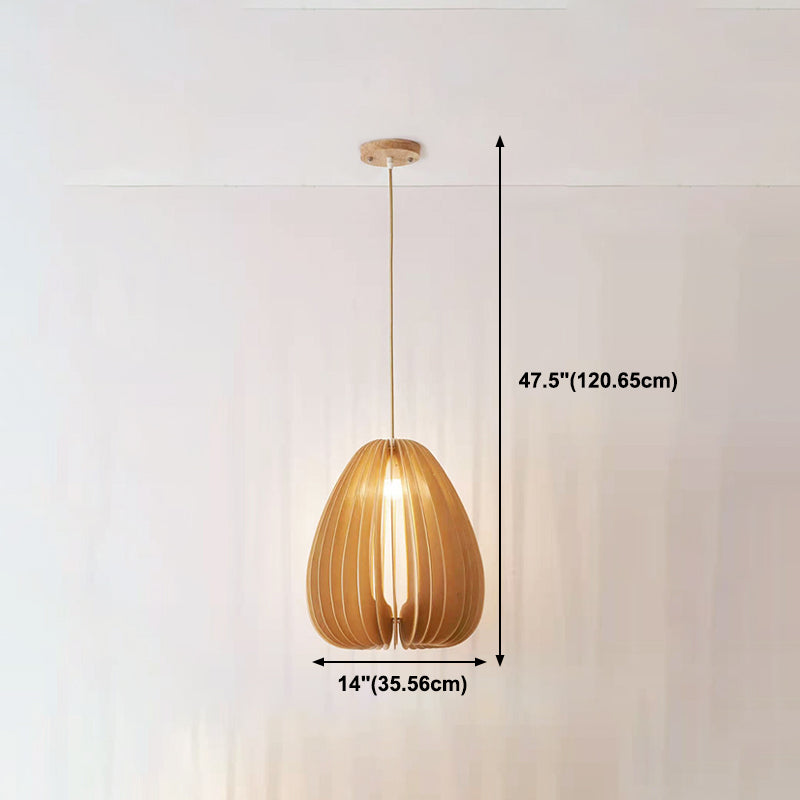 Nordic Style Pendant Ceiling Light Wood Living Room Hanging Light Fixture