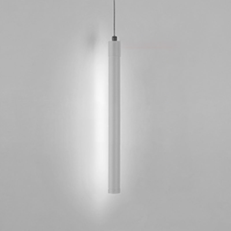 Linear Shape Metal Hanging Light Modern Style 1 Light Hanging Light Fixtures