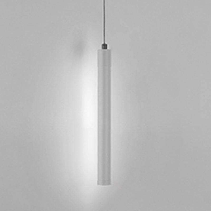 Linear Shape Metal Hanging Light Modern Style 1 Light Hanging Light Fixtures