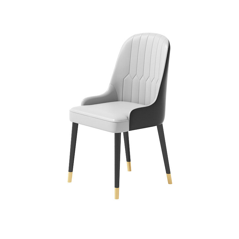 Glam Style 1/3/4/5 Pieces Dining Set Round Sintered Stone Dining Table Set