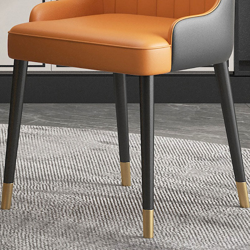 Glam Style 1/3/4/5 Pieces Dining Set Round Sintered Stone Dining Table Set