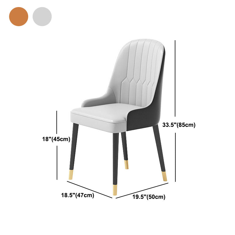 Glam Style 1/3/4/5 Pieces Dining Set Round Sintered Stone Dining Table Set