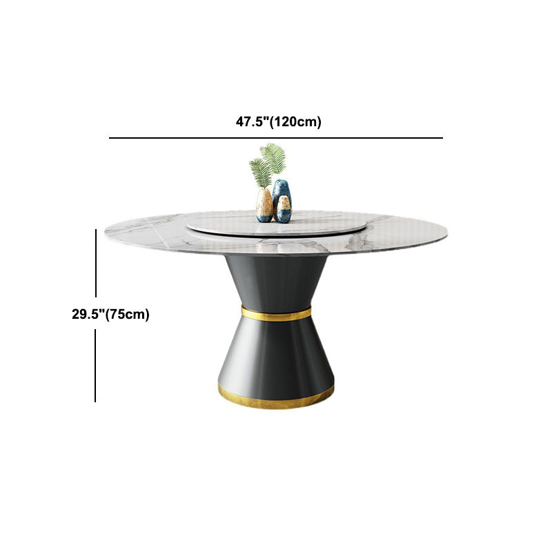 Glam 1/4/5/7 Pieces Table and Chair Set Sintered Stone Dining Table and Chairs