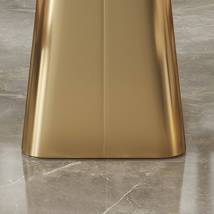 Style contemporain 1/3/4/7 Pièces Ensemble de restauration Rectangulaire Ensemble de table à manger en pierre fritté