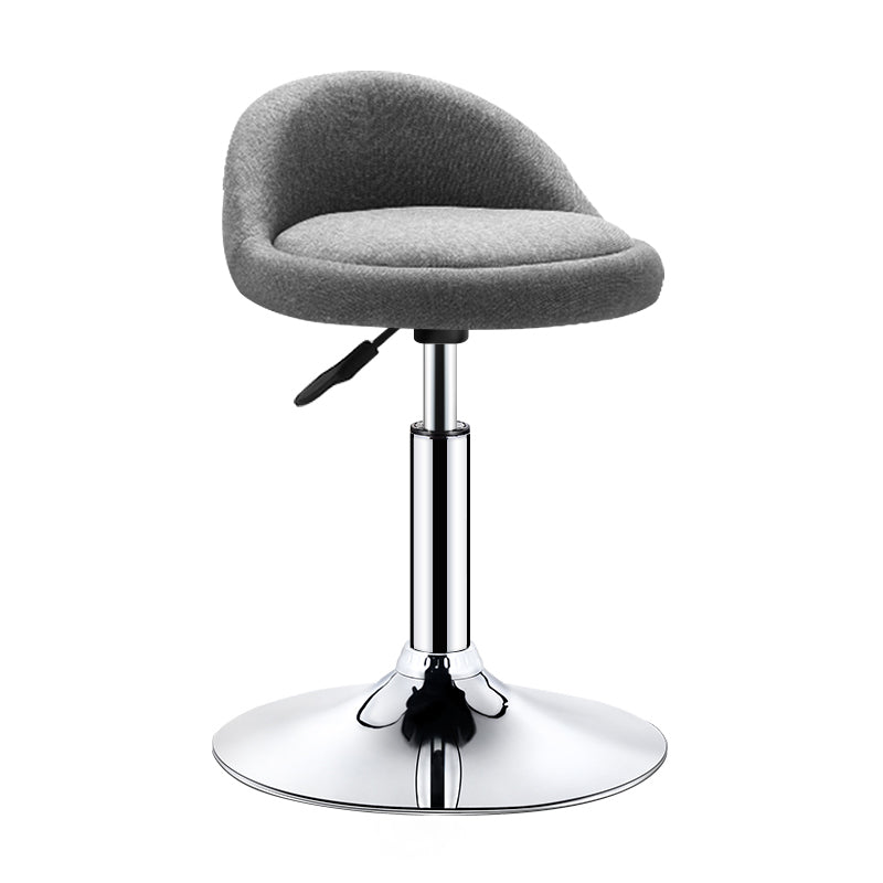 Modern Rotatable Adjustable Counter Stool Steel Cashier Bar Stool with Cushion and Pedal