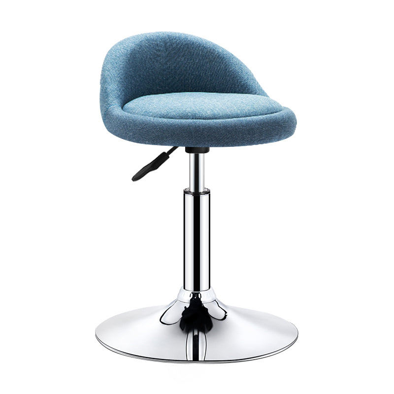 Modern Rotatable Adjustable Counter Stool Steel Cashier Bar Stool with Cushion and Pedal