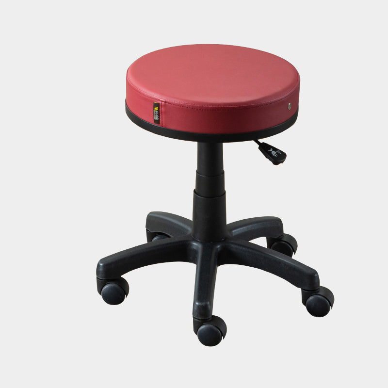 Contemporary Swivel Adjustable Height Bar Stool Indoor Bar Stool with Backless