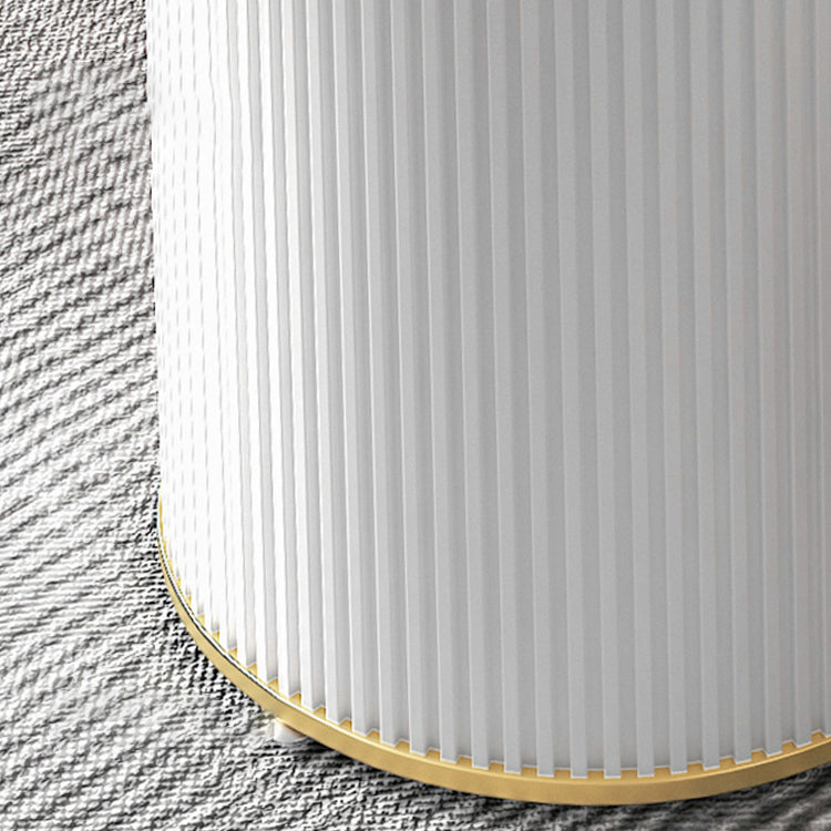 Metal Modern Oval Dining Table Sintered Stone Indoor Table for Dining Room and Kitchen