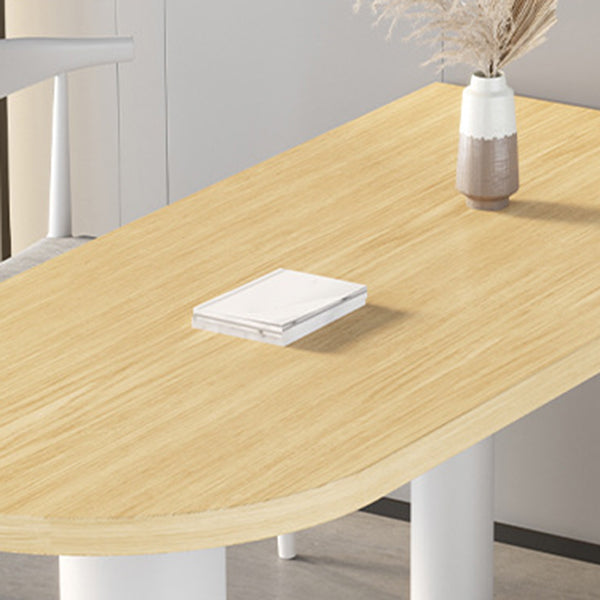 Gratis vorm massief hout binnen tafel restaurant moderne houten tafel met 3 poten