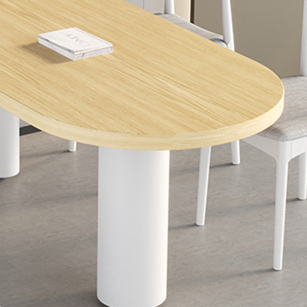 Gratis vorm massief hout binnen tafel restaurant moderne houten tafel met 3 poten