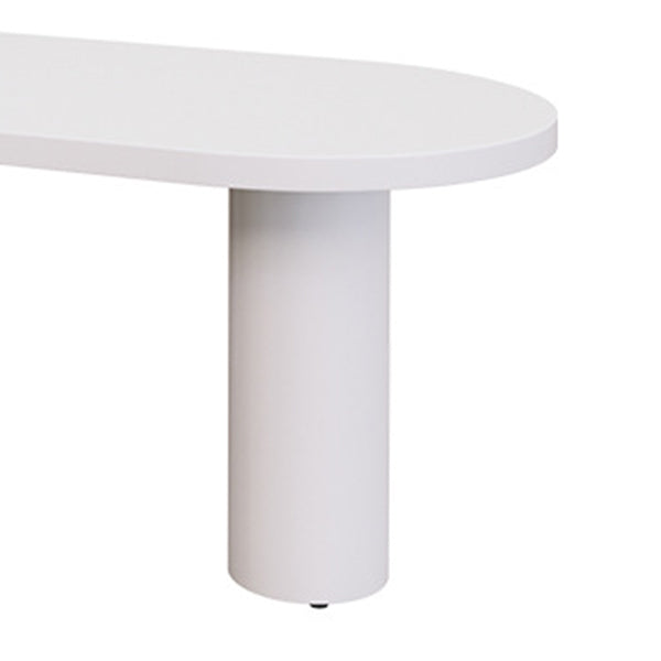Free Form Solid Wood Table for Restaurant Modern Wood Table with 3 Legs