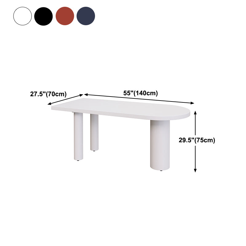 Free Form Solid Wood Table for Restaurant Modern Wood Table with 3 Legs