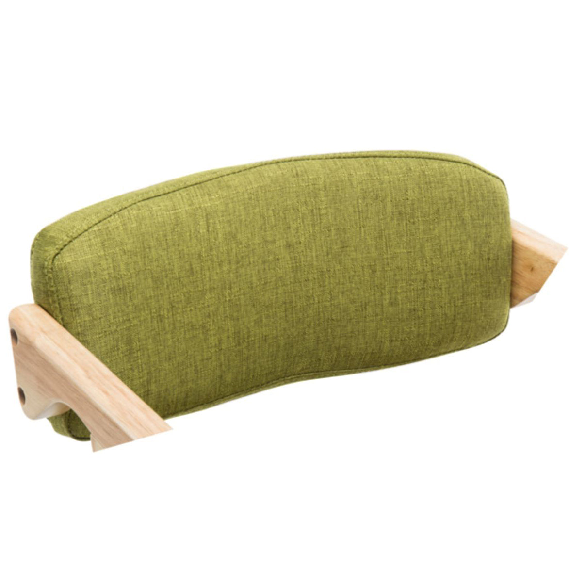 Silla lateral plegable de cuero moderna, silla de comedor con respaldo abierto y acabado mate