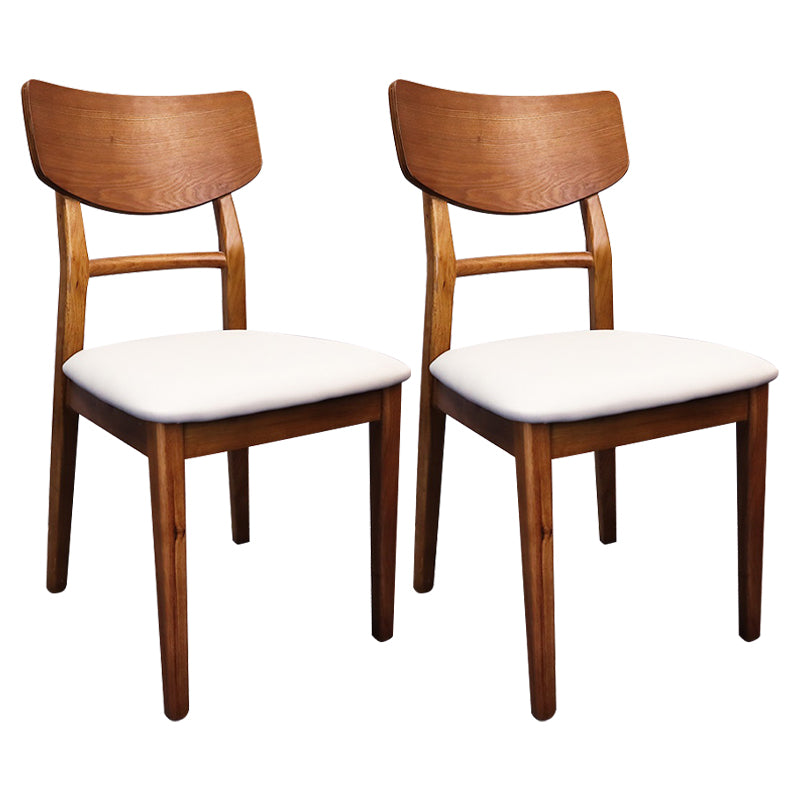 Chaise de salle à manger industrielle en bois, chaise latérale arrière avec échelle pour cuisine
