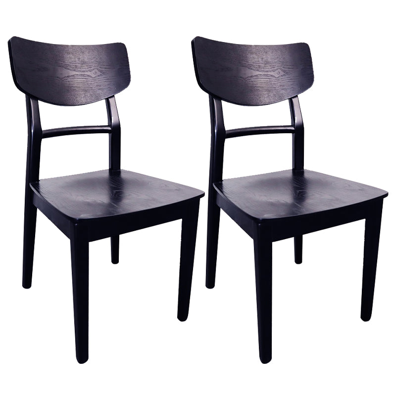Chaise de salle à manger industrielle en bois, chaise latérale arrière avec échelle pour cuisine